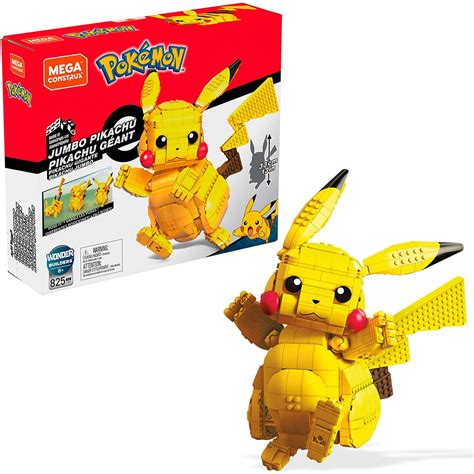 mega construx pokemon|Mega Construx Pokemon Jumbo Pikachu .